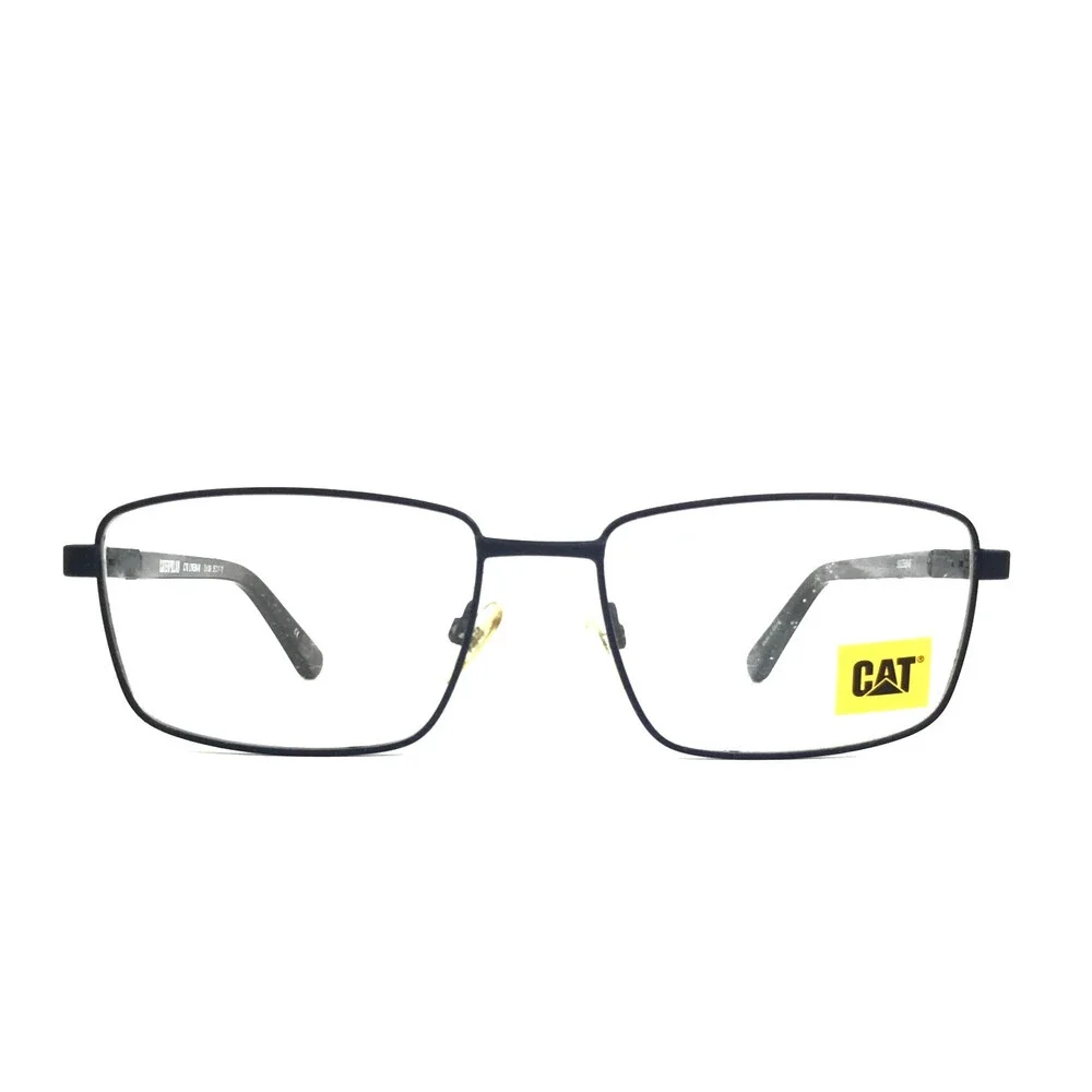 Caterpillar Eyeglasses Frames CTO LINEMAN Col. 006 Black Matte Blue 55-17-145